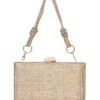 Τσάντα φάκελος clutch CK6019 - Χρυσό
