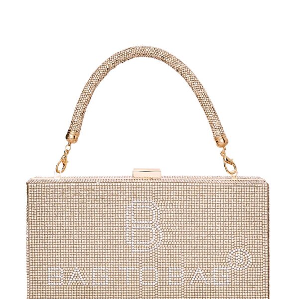 Τσάντα φάκελος clutch CK6020 - Χρυσό