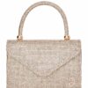 Τσάντα φάκελος clutch JH2209 - Χρυσό