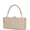 Τσάντα φάκελος clutch CK6020 - Χρυσό