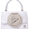Τσάντα φάκελος clutch JH-2213 - Ασημί