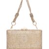 Τσάντα φάκελος clutch CK6019 - Χρυσό