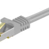 GOOBAY καλώδιο δικτύου 91567, CAT 7 S/FTP, copper, 500MHz, 0.50m, γκρι
