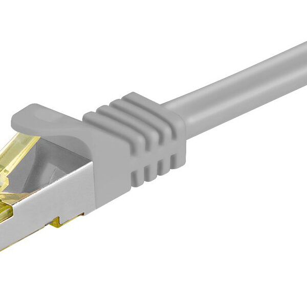 GOOBAY καλώδιο δικτύου 91567, CAT 7 S/FTP, copper, 500MHz, 0.50m, γκρι