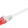 GOOBAY καλώδιο δικτύου 95598, CAT 6 U/UTP, CCA, 1.5m, λευκό