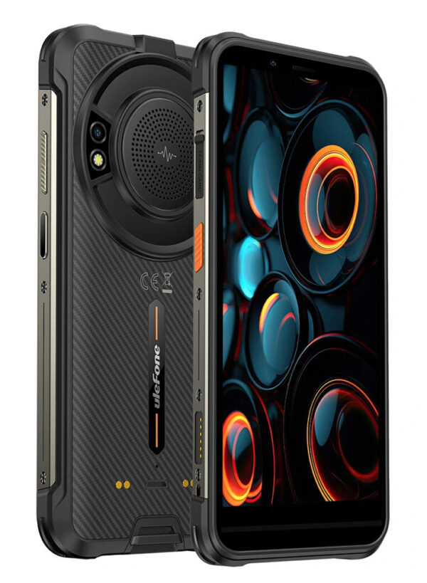 ULEFONE smartphone Power Armor 16S με ηχείο 3.5W, 5.93", 8/128GB, 9600mAh, IP68/IP69K, μαύρο