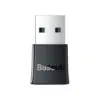 BASEUS BA07 αντάπτορας bluetooth USB-A, μαύρο