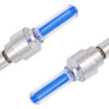 Καπάκι βαλβίδας ποδηλάτου BIKE-0031, LED, 6.5cm, 2τμχ, μπλε