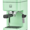 BRIEL μηχανή espresso B14S, 20 bar, με ακροφύσιο, πράσινη