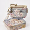 Sweet Candy Γυναικείο Mini Πορτοφόλι με Shabby Chic Σχέδιο & Νοσταλγική Ατμόσφαιρα – Vintage Story