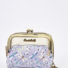 Sweet Candy Γυναικείο Mini Πορτοφόλι με Vintage Καθρέφτη & Κλασικό Κούμπωμα – Mirror Bloom