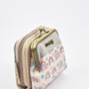 Sweet Candy Γυναικείο Mini Πορτοφόλι με Vintage Καθρέφτη & Κλασικό Κούμπωμα – Mirror Bloom