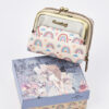 Sweet Candy Γυναικείο Mini Πορτοφόλι με Vintage Καθρέφτη & Κλασικό Κούμπωμα – Mirror Bloom