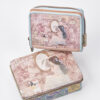 Sweet Candy Γυναικείο Mini Πορτοφόλι με Vintage Καθρέφτη & Κομψή Φιγούρα – Mirror Bloom