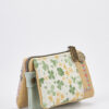 Sweet Candy Γυναικείο Mini Πορτοφόλι με Floral Σχέδιο & Τριπλό Φερμουάρ – Floral Whisper