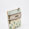 Sweet Candy Γυναικείο Mini Πορτοφόλι με Floral Σχέδιο & Διπλό Φερμουάρ – Floral Whisper