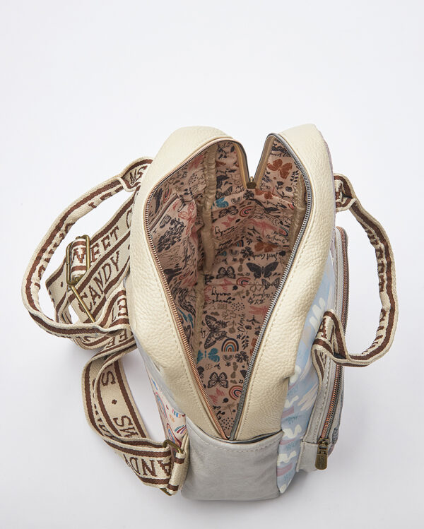 Sweet Candy Γυναικείο Backpack με Κολάζ Ανάμνησης – Vintage Story