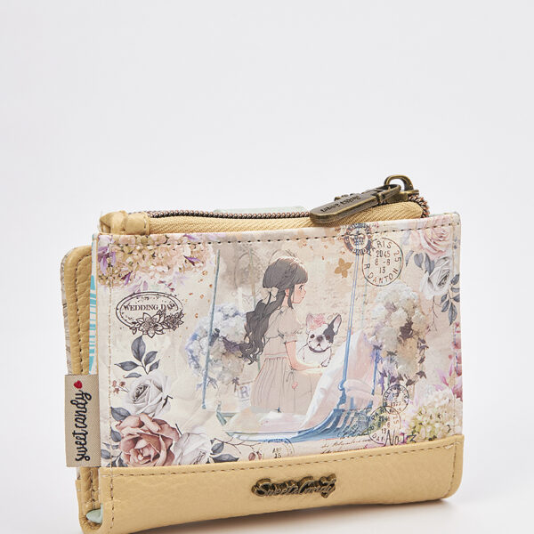 Sweet Candy Γυναικείο Πορτοφόλι με Vintage Floral Σχέδιο – Floral Whisper