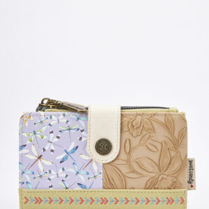 Sweet Candy Γυναικείο Πορτοφόλι με Vintage Καθρέφτη & Ρετρό Design – Mirror Bloom