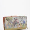 Sweet Candy Γυναικείο Πορτοφόλι με Μοτίβο Λεβάντα και Organizer Design – Lavender Walk