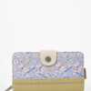 Sweet Candy Γυναικείο Πορτοφόλι με Μοτίβο Λεβάντα και Organizer Design – Lavender Walk