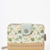 Sweet Candy Γυναικείο Πορτοφόλι με Floral Μοτίβο και Εξωτερικό Φερμουάρ – Floral Whisper