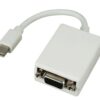 POWERTECH αντάπτορας mini DisplayPort σε VGA CAB-DP015, 0.20m, λευκός