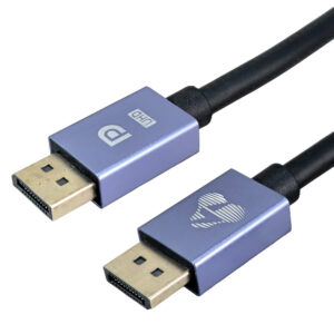 DELOCK καλώδιο Jack stereo σε Jack stereo 4pin 3.5mm, 90°, μωβ, 1m