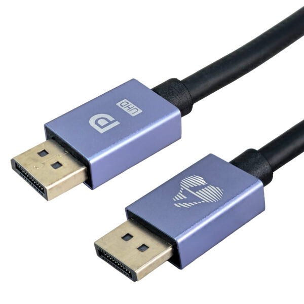 POWERTECH καλώδιο DisplayPort CAB-DP072, 8K/60Hz, 48 Gbps, 1.5m, μαύρο
