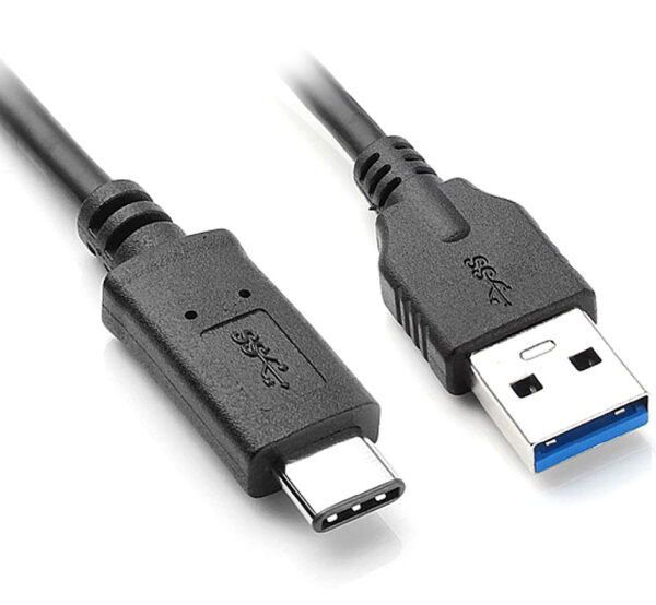 POWERTECH καλώδιο USB 3.0 σε USB-C CAB-UC002, 2m, μαύρο