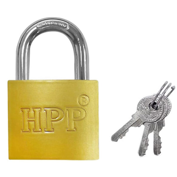 HPP λουκέτο πέταλο με κλειδί CTL-0041, 38mm, μεταλλικό