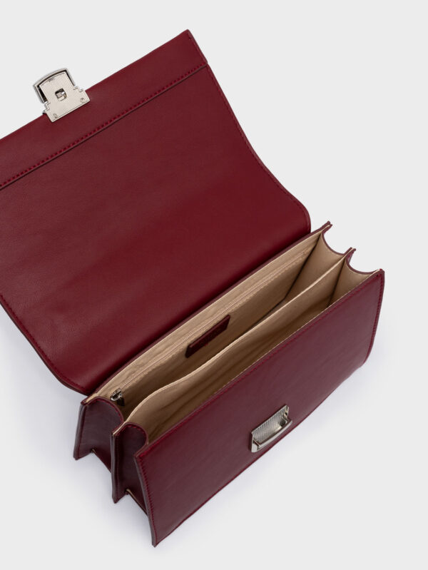 Dorothy Burgundy Silver