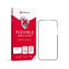 Forcell Flexible Nano Glass 5D for Samsung Galaxy S23 Ultra μαύρο (Hot Bending) working fingerprint scanner