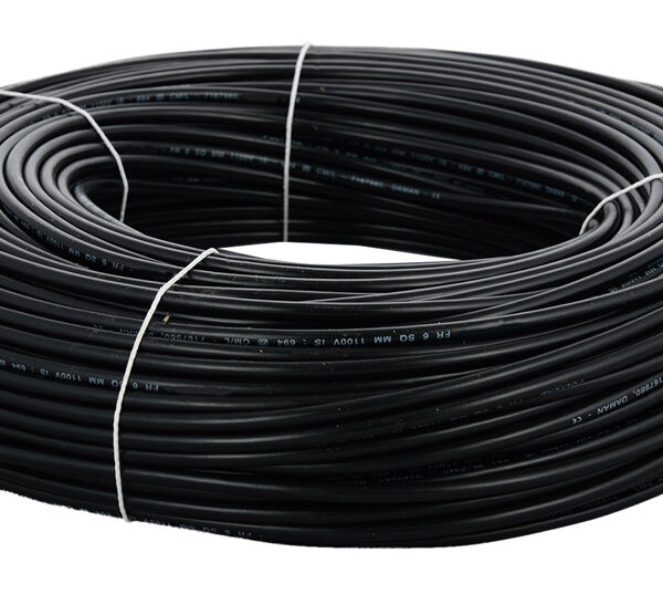 CABLEL καλώδιο H07V-U 2.5mm², 450/750V, 100m, μαύρο