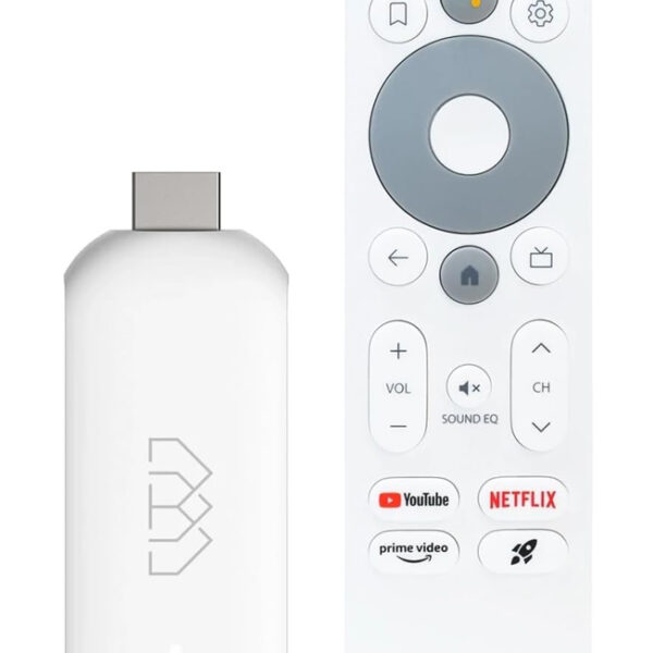 HOMATICS TV Stick HD, 1080p, 1/32GB, WiFi, Google/Netflix πιστοποίηση, Android 11