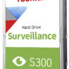 TOSHIBA σκληρός δίσκος Surveillance S300, 2TB, 128MB, 5400RPM, 3.5"