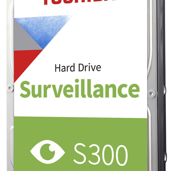 TOSHIBA σκληρός δίσκος Surveillance S300, 2TB, 128MB, 5400RPM, 3.5"