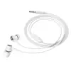 HOCO M70 ενσύρματα ακουστικά με μικρόφωνο jack 3.5mm, λευκά