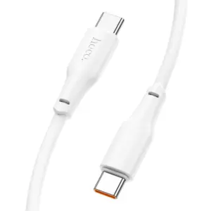 HOCO X96 καλώδιο USB-A to Type-C PD, 6A, 100W, 1m, λευκό