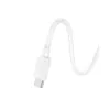 HOCO X96 καλώδιο USB-A to Type-C PD, 6A, 100W, 1m, λευκό