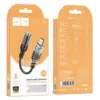 Hoco LS37 αντάπτορας από Type C σε Jack 3,5 mm, 0.15μ, μαύρο
