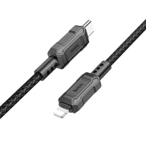 HOCO X96 καλώδιο USB-A to Type-C PD, 6A, 100W, 1m, λευκό