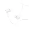Hoco M66 ενσύρματα ακουστικά με μικρόφωνο, jack 3.5mm, άσπρα
