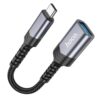 Hoco UA24 αντάπτορας Type C (male) σε USB 3.0 (female) μαύρο