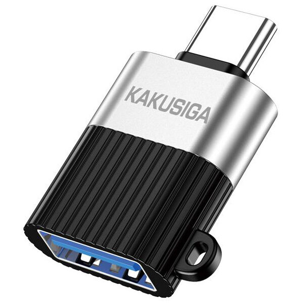 KAKUSIGA αντάπτορας USB-C σε USB KSC-1420, 5Gbps, 18W, γκρι