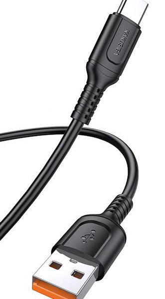 KAKUSIGA καλώδιο USB-C σε USB KSC-805, 15W, 480Mbps, 1m, μαύρο