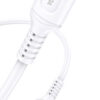 KAKUSIGA καλώδιο micro USB σε USB KSC-805, 12W, 480Mbps, 1m, λευκό