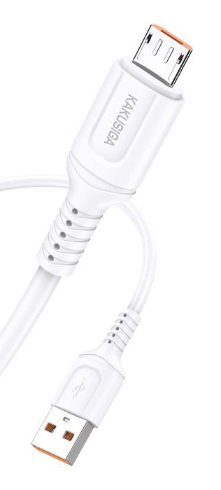 KAKUSIGA καλώδιο micro USB σε USB KSC-805, 12W, 480Mbps, 1m, λευκό