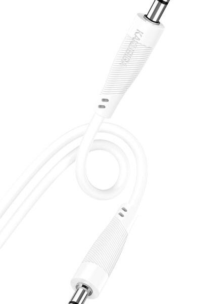 KAKUSIGA καλώδιο ήχου 3.5mm KSC-893, AUX, 1m, λευκό