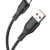 KAKUSIGA καλώδιο USB-C σε USB KSC-953, σιλικόνης, 15W, 480Mbps, 1m, μαύρο